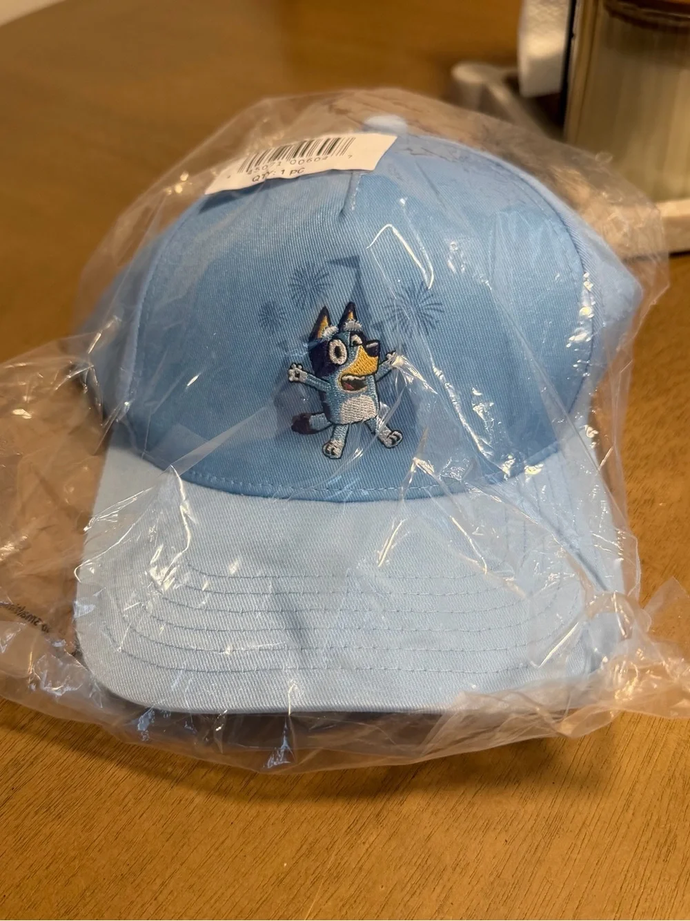 Disney Light Blue Bluey Baseball Cap for Kids